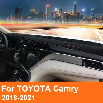 Auto Tabuli Vyhnúť Light Pad Nástroj Platformu Kryt Rohože Koberce LHD Pre Toyota Camry 70 XV70 2018 2019 2020 2021