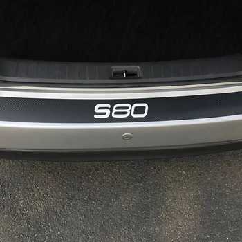 Auto Zadný Nárazník batožinového priestoru Stráže Samolepky Príslušenstvo pre Volvo S60 XC90 V40 V50 V60 S90 V90 XC60 XC40 AWD C30 C70 S80 T6 V70 XC70