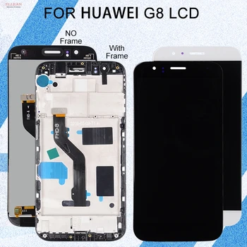 Catteny 5.5 palcový GX8 Displej Pre Huawei G8 Lcd Dotykový Panel Obrazovky Digitalizátorom. Montáž RIO-L01 RIO-L02 Displej S Rámom