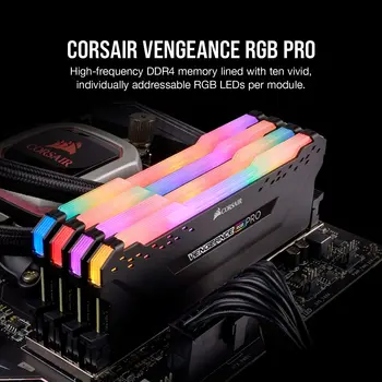 CORSAIR Vengeance RGB PRO RAM 16GB DDR4 16GB 32GB Pamäť PC4 3000Mhz 3200Mhz 3600Mzh DIMM Modul Memoria