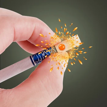 HORNET Upgrade DIY Fajčenie Cigaretový Filter Kapsule Box Výbuchu Korálky, Tlačné Pop-up Dymu Push-lopta Box