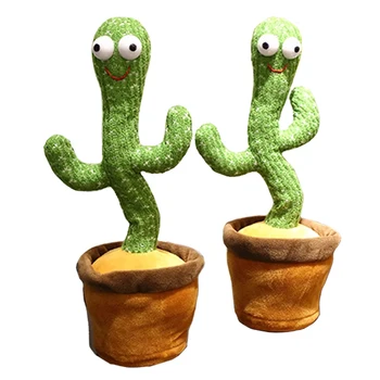 Hovoriaca Hračka Tanec Kawaii Kaktus Bábika Hovoriť Hovoriť Zvukový Záznam Opakovať Hračka Môže Spievať A Tancovať Kaktus Hračky Deti Vzdelávania Hračka Darček