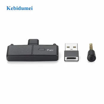 Jevudyneu Bluetooth 5.0 Audio Vysielač Adaptér A2DP, EDR SBC Nízku Latenciu pre Prepínanie PS4 USB Typ-C 3,5 mm Bezdrôtový Vysielač