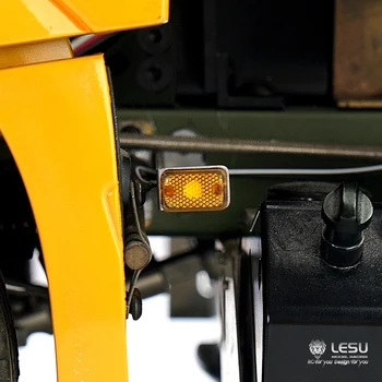 LESU Bočné Obrysové Svetlo Odbavenie Lampa pre 1/14 TAMIYA RC Traktor Dumper Truck