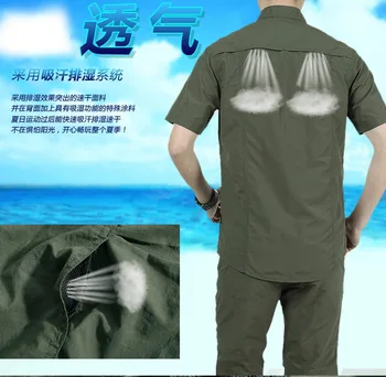 Letné Rybárske Tričko Mužov Priedušná Rybárske Oblečenie Anti-Potu, Rýchloschnúci Vonkajšie Polo Tričko Rybárske Oblečenie, Rybárske Tričko