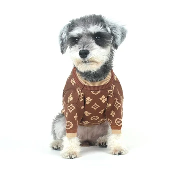 Luxusné Oblečenie pre psy, Designer Pes Sveter Chihuahua Buldog Pet Oblečenie CW702