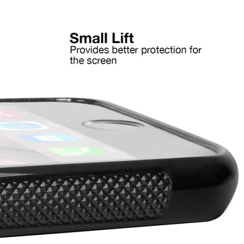 LvheCn Silikónové Gumy Telefón puzdro pre iPhone 6 6 7 8 Plus X XS XR 11 12 Mini Pro Max ŠACHOVNICA VZORY, ČERVENÉ A BIELE