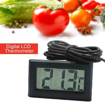 Mini Digitálny LCD Krytý Pohodlné Snímač Teploty Vlhkosti Meter, Teplomer, Vlhkomer Rozchod