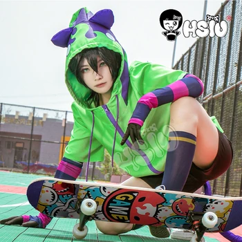 Miya Hoodies Cosplay Kostým SK8 Anime Infinity SK Osem Miya Cosplay Kostýmy HSIU Chinen Miya Chvost Vonkajšie Hoodie