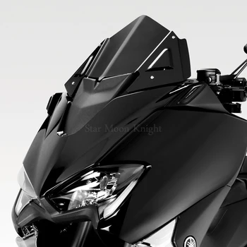 Motocyklové Príslušenstvo Hliníková Čelné sklo čelné Sklo Vietor Štít Deflektor Pre Yamaha T-MAX 530 560 TMAX T MAX 2017-2020 2019