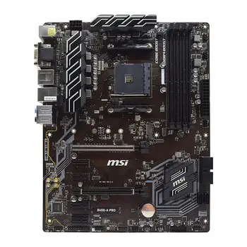 MSI B450-PRO Desktop AMD B450 Zásuvky Am4 Doske DDR4 64GB M. 2 Prvej Generácie Ryzen 5 3600 CPU USB3.1 HDMI PCI-E 3.0 X16 Slot