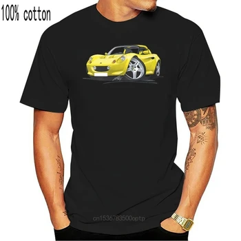 Muži tričko Lotus Elise S1 Žltá Unisex Tričko Vytlačené T-Shirt tees top