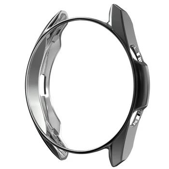 Mäkké TPU Ochranné puzdro Pre Samsung Galaxy Sledujte 3 45mm 41mm Nárazníka Pokovovanie Chránič Kryt Plášťa Pre Galaxy Watch3 Príslušenstvo