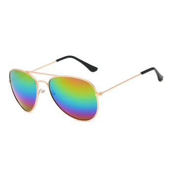 Móda Klasické Vintage Pilot, slnečné Okuliare Pre Ženy, Mužov Dizajn Značky Jazdné Športové Rybárske Kovové Slnečné Okuliare UV400 Zrkadlo Odtiene