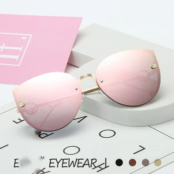 Móda Ženy slnečné Okuliare bez obrúčok UV400 Dizajnér Značky Vysokej Kvality Gradient Slnečné Okuliare Žena oculos