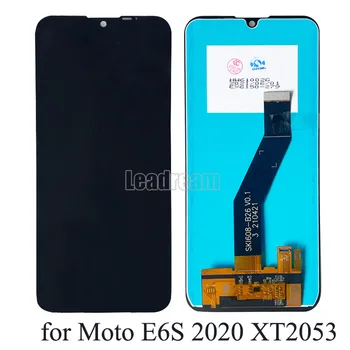 Originálne LCD Pre Motorola Moto E6s E6 Hrať E6 Plus PAGA0004 LCD Displej Dotykový Displej Snímač Digiziter Montáž