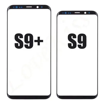 Predný Panel Pre Samsung Galaxy S8 S9 S10 Plus S10e S20 FE S21 Poznámka 20 Dotykový Displej Vonkajšie Sklo Objektívu Kryt Nie LCD Displej, Senzor