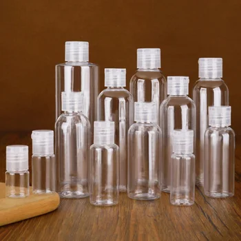 Prenosný Mini Cestovné Fľaše Plastové Fľaše Cestovné Sub Fľašu Šampónu Kozmetická Emulzia Kontajnera Ideálna Starostlivosť O Nechty Make-Up Nástroje