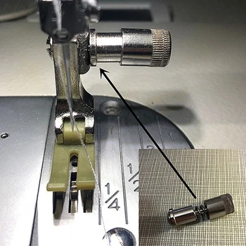 Pätky prístroja Priemyselný šijací stroj časti Pätky zmeniť skrutku Okamžité svorka jar jednoduché držiteľ