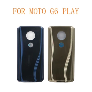 Pôvodné 10PCS Pre Motorola Moto G6 Hrať XT1922 Kryt Batérie Dvere, Zadný Kryt G6 Hrať Zadné Bývanie Prípade Výmeny