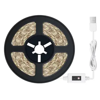 Svetelné Pásy Strane Sweep Senzor Led Lampa S 2835 Nepremokavé, Ľahké USB Nekonečné Stmievanie Osvetlenia Pásy Šatník, Spálňa Osvetlenie