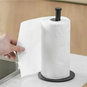 Tabuľka top roll papiera držiak pre non perforované kuchyňa Vertikálne tkaniva držiak fólie, rolka papiera, cínové fólie Polica