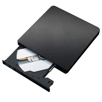Tenký Externý Optický Disk USB 3.0, DVD Combo DVD-ROM Prehrávač CD-RW Napaľovačka Spisovateľ Plug and Play Pre Macbook Laptop, POČÍTAČ,