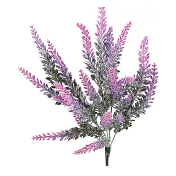 Top Predaj Romantickú Dekorácie Provence Levanduľa Kvet Hodvábnej Umelé Kvety, Obilie Dekoratívne Simulácia Vodné Rastliny