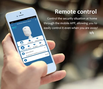 TUYA Smart Wifi PIR Senzor, Alarm Pasívny Infračervený Detektor s voice Pre Domácu Automatizáciu Domov Alarm Systém