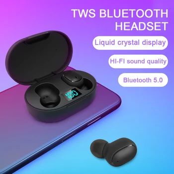 TWS E6s Slúchadlá pre Smartphone Bezdrôtovej S Mikrofónom Sport, LED Displej, Slúchadlá Bluetooth Predaj Headsety, Slúchadlá Slúchadlá