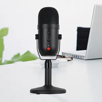 USB Chladič Mikrofón na Počítači, USB, PC, Mikrofón Mic Stand POP Filter na Herné Streaming Podcasting Nahrávanie Slúchadlá
