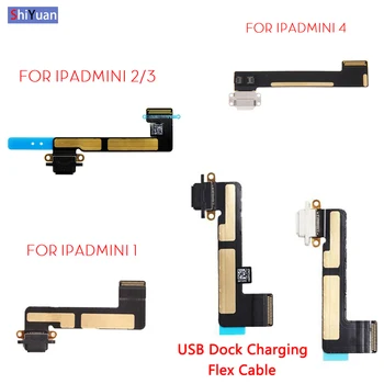 USB Dock Nabíjací Port Pre iPad mini 1 2 3 4 Konektor Nabíjania Flex Kábel Páse s nástrojmi Náhradné Diely