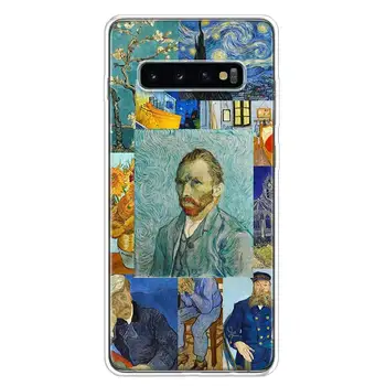 Van Gogh Olejové Maľby Umenie Telefón puzdro Pre Samsung Galaxy A51 A71 A50 A70 A80 A90 A01 A6 A7 A8 A10 A10S A20S A20E A30 A40 Plus Cov