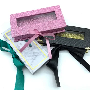 Veľkoobchod Noriek Riasy papier falošných rias balenie box lash boxy obaly vlastné logo faux cils 25 mm noriek mihalnice