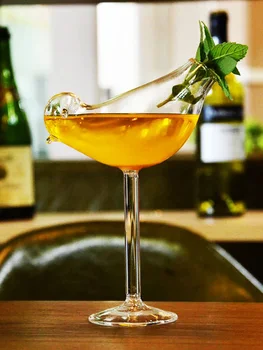 Vták-tvarované Koktail Okuliare, Transparentné Lead-free Vysoká Haly Roztomilý Sklenené poháre na Víno Fire Whisky Pivo Pitnej Pohár