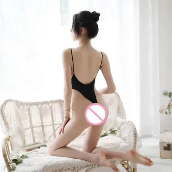 Wetlook Transparentné Erotické Spodné Prádlo Hot Japonský Roztomilý Otvoriť Bielizeň Šatka Siamské Plavky, Pančuchy Sex Flirtovanie Vyhovovali Sex Shop