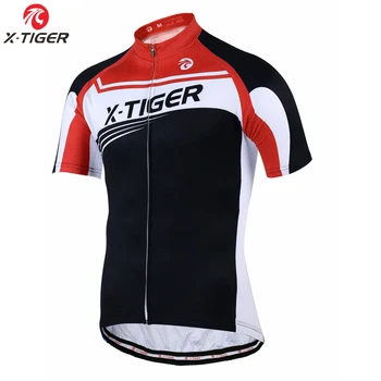 X-TIGER Polyester Cyklistické Dresy Pro Letné Cyklistické Oblečenie Nosiť Maillot Ropa Ciclismo Cyklistické oblečenie, Oblečenie na Bicykli