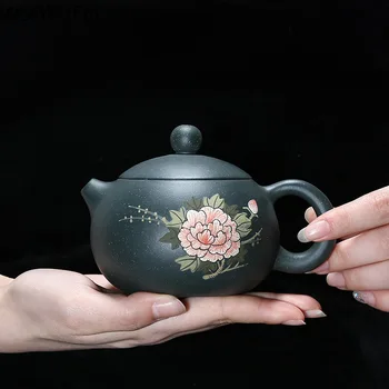 Yixing čaj hrniec fialová hliny Xishi filtračné kanvicu krásy ručné kanvica Čínsky Teaware prispôsobené darčeky autentické 240ml