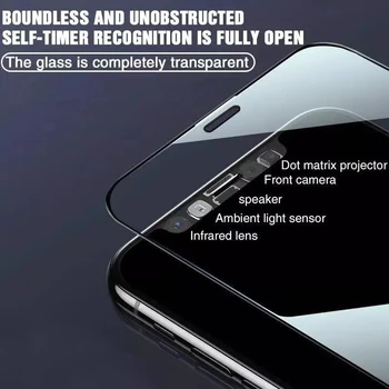 Úplné Pokrytie Tvrdeného Skla Pre iPhone 12 Mini 11 12 Pro X XS Max XR 6 6 7 8 Plus SE 2020 Obrazovke Ochranné Sklo Chránič Flim