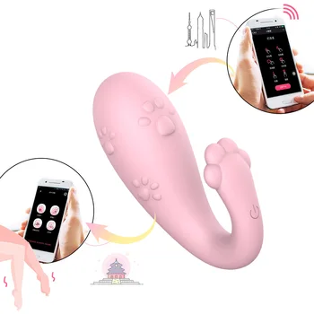 Ženské Monster Tvar Vibrátor 8 Speed Bluetooth APP Bezdrôtové Ovládanie G Mieste Vajcia Dildo Dospelých Hry sexuálnu Hračku,