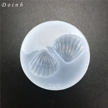 Živica formy DIY shell tvar čiastočne priepustné silica gel formy cake zdobenie nástroj ručné remeselné formy dekoratívne zomrieť