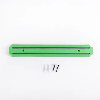 Держатель для ножей магнитный 33 см, цвет зелёный