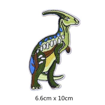 14pcs Dinosaura Mix Vzor Vyšívané Šiť Železa-na Patchs Odznak Tašky Klobúk Spp Džínsy Nášivka Textílie, samolepky, dekorácie zápisník