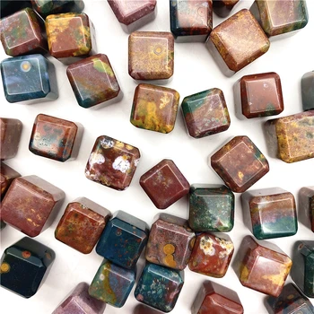 1pc Prírodné Tichom Jaspis Crystal Krásne Kocky, Kamene Liečivé Diy Drahokam, Zbierať Darčeky, Prírodné Kamene a Minerály
