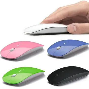 2.4 G Wireless Gaming Mouse 4 Tlačidlo Ultra Tichý 1000DPI Ľahký Hráč Notebook PC Počítačová Myš