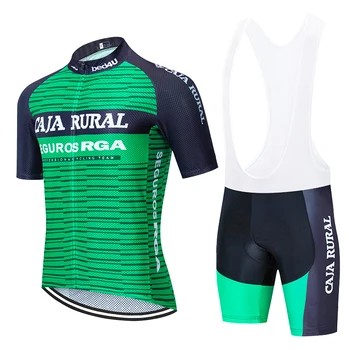 2020 nové caja Rural cyklistika dres 20D cyklistické šortky nastaviť Ropa Ciclismo PÁNSKE letné rýchle suché, jazda na bicykli, Maillot spodné oblečenie