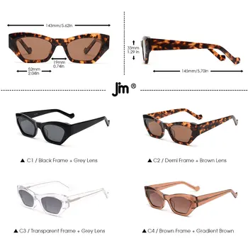 2021 Acetát Rám Cat Eye Ženy Polarizované slnečné Okuliare Značky Dizajnér Dámy Odtiene UV400