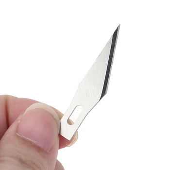 300pcs Ocele Nahradenie Hobby Nože pre Nožom DIY Umelecké Dielo Rezanie