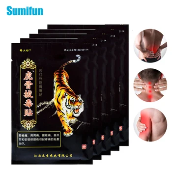 40pcs Čínsky Tiger Balzam Patch Bylinný Extrakt Analgetický Nálepky Reumatoidnej Artritídy, Bolesti Kĺbov Úľavu Lekárske Omietky C1568
