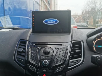 6+128 GB Android 10.0 autorádio DVD Prehrávač, GPS Navigáciu, Vedúci oddelenia pre Ford Fiesta 2009 2010 2011-2017 2 Din Auto Stereo Prijímač